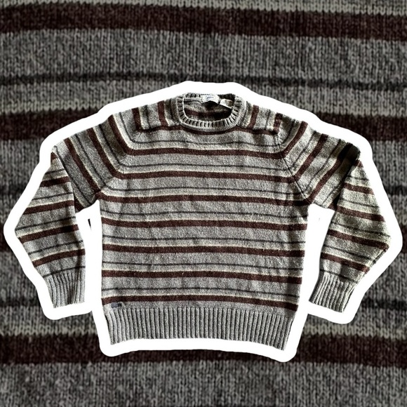 Vtg • Izod Lacoste • Crewneck Sweater Wool Blend • Men's Size Lg - Picture 3 of 6